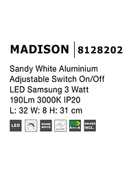 Світильник Nova Luce Madison 8128202 - мініатюра 3