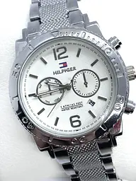 Наручний годинник жіночий Clockhouse Hilfiger Сріблястий (IBW901SO) - мініатюра 2