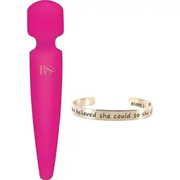 Вібратор Rianne S Bella Mini Wand Rose (SO3868) [167931]
