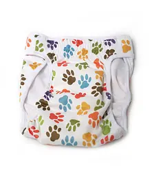 Hippie Pet Багаторазовий підгузник для собак-сук XS лапки