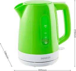 Електрочайник SWK 1021GR Sencor teh0021905 - мініатюра 10