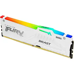 Пам'ять ПК DDR5 32GB 5600 FURY Beast RGB XMP Білий Kingston teh0014352 - мініатюра 5
