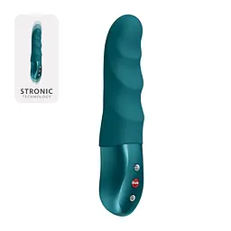 Мініпульсатор Fun Factory STRONIC PETITE Bottle Green, 8 режимів, підходить для початківців - мініатюра 3