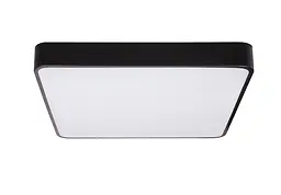 Люстра стельова LED Levistella 752L71 BK, 76W, чорний метал, білий акрил, сучасний стиль для дому