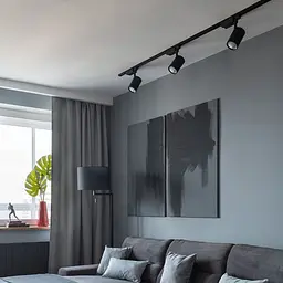 LED світильник трековий VIDEX 30W 4100K чорний - мініатюра 7