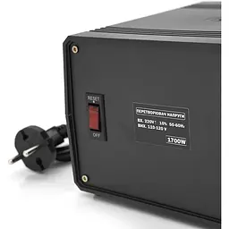 Перетворювач напруги понижуючий Merlion PN-1700, Input 220 V/Output 110V, 1700W, трансформаторний - мініатюра 2