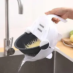 Тертка — овочерізка з контейнером — Veg Cutter - мініатюра 9