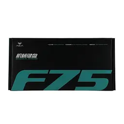 Игровая механическая клавиатура AULA F75 / Три режима подключения / Seiya Switch / Black Lines - мініатюра 8