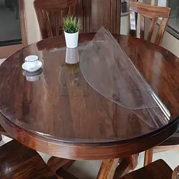 М'яке скло Прозора силіконова скатертина на стіл Soft Glass Захист для меблів 1.4х1.0 м (товщина 1.5 мм) - мініатюра 2