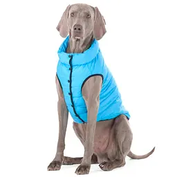 Курточка для тварин Airy Vest One M 40 блакитна (20672) - мініатюра 5