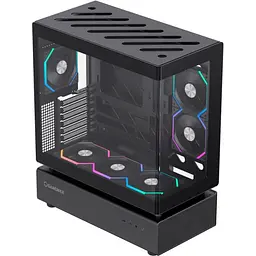 Корпус GameMax N80 Tempered Glass BTF Black (N80 BK) Без БП Б/в - мініатюра 4