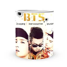 Кружка GeekLand Bangtan Boys BTS Портрети учасників з іменами CP 04.479.644 - мініатюра 2