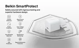 Мережевий зарядний пристрій Belkin 25 W USB-C PD PPS White - мініатюра 5
