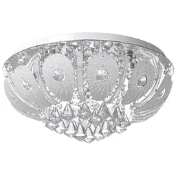 Люстра Brille торт стельова з пультом LED E14 60W RGB WH (BCL-650S/5)