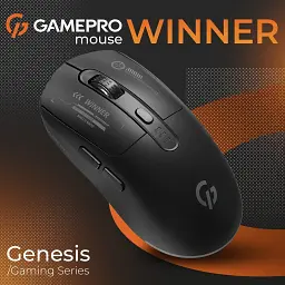 Bluetooth миша GamePro Genesis Winner Wireless/Bluetooth/USB Black (GM079B) UA - мініатюра 5