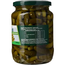 Пікулі Домашні продукти Огірки мариновані 680 г - мініатюра 4