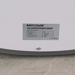 Дзеркало Mixxus PLAIN MC03-60 з LED Touch, Anti-fog, димером, регулюванням яскравості (MI6662) - мініатюра 5