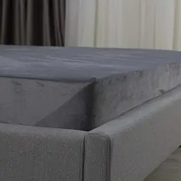 Простирадло ТЕП Velour з резинкою сіре, 160 x 200 (2-04756_33917) - мініатюра 3