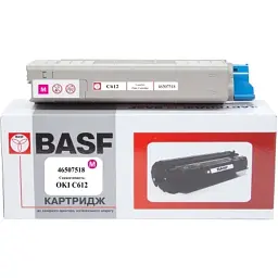 Тонер-картридж BASF OKI C612/ 46507518 Magenta (KT-46507518)