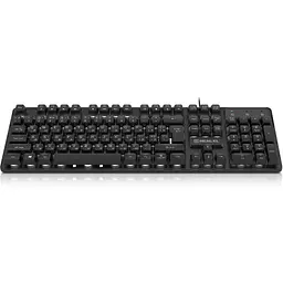Клавіатура REAL-EL RK-7015 USB Black (EL123100049) - мініатюра 2