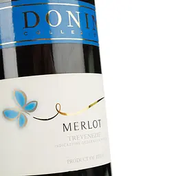 Вино Donini Merlot 12% червоне сухе 0.75 л - мініатюра 3