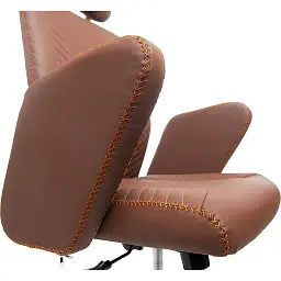 Офісне крісло GT Racer B-2380, коричневе (B-2380 Brown) - мініатюра 8