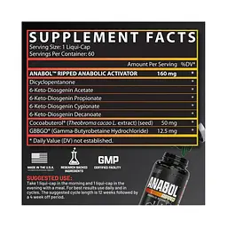 Жироспалювач Nutrex Research Anabol Ripped 60 капсул - мініатюра 2