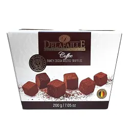 Цукерки трюфель Delafaille Coffee 200г.