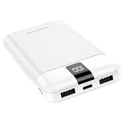 Портативний акумулятор Borofone bj20 10000mAh з екраном та кабелями - мініатюра 2