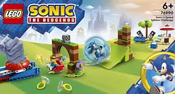 Конструктор LEGO Sonic Змагання швидкісної сфери Соніка 292 деталі (76990)