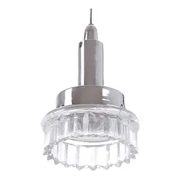 Люстра підвісна Brille галогенна в спальню GU5.3 50W CH (HTL-07S/1) - мініатюра 2