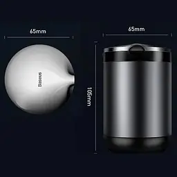 Попільничка для авто BASEUS Premium Car Ashtray CRYHG01-01 чорна з підсвіткою - мініатюра 5
