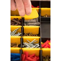 Ящик для інструментів Stanley касетница 21 х 11,5 х 3,5 см 17 отсеков (STST81680-1) - мініатюра 2