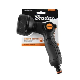 Пістолет для поливу Bradas 8-функціональний SMOOTH CONTROL, BLACK LINE (ECO-2054) - мініатюра 4