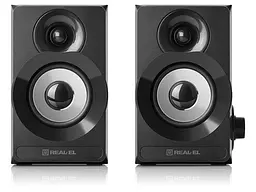 Колонки для комп'ютера REAL-EL S-200 Black - мініатюра 2