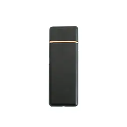 Електронна запальничка чорна сенсорна запальничка з юсб зарядкою USB ZGP ABS - мініатюра 7