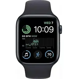 Apple Watch SE 2 40mm GPS Midnight Aluminium Case Midnight Sport Band MNT83 M/L A2722 (MNT83)