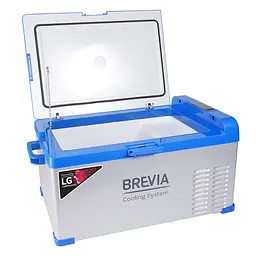 Автомобільний холодильник Brevia 25 л компресор LG (22405) - мініатюра 3
