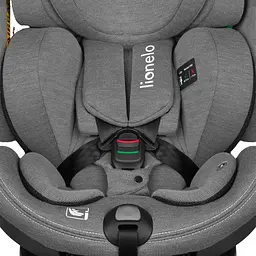 Автокрісло Lionelo Harmony I-size Grey Concrete Bamboo сіре - мініатюра 9
