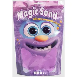 Кінетичний пісок Magic sand в пакеті STRATEG 39403-4 Фіолетовий (4823113865177) shop (4823113865177)
