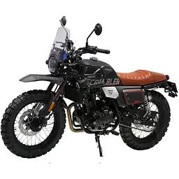 Мотоцикл Scrambler FT300-F6P Forte Чорний