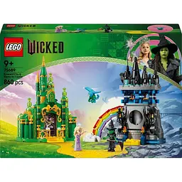 Конструктор LEGO Wicked Емеральд-сіті і замок Кіамо Ко 860 деталей (75689)