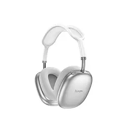 Бездротові накладні навушники Hoco W55 Plus Happiness ANC noise reduction BT headphones Silver (6942007638548)