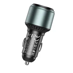 Адаптер автомобільний HOCO Galloper three-port car charger NZ9 95W - мініатюра 7