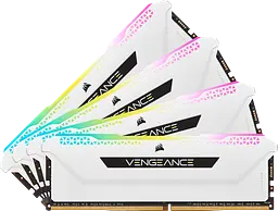 Оперативна пам'ять Corsair 32GB (2x16GB) DDR4 3600MHz Vengeance RGB Pro SL White (CMH32GX4M2D3600C18W) - мініатюра 3