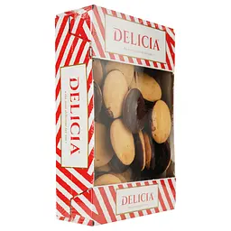Печиво здобне Delicia, зі смаком апельсина 0,5 кг (840711) - мініатюра 2