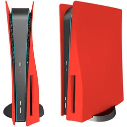Змінна панель Epik Console Covers для PlayStation 5 Red [151679] - мініатюра 1