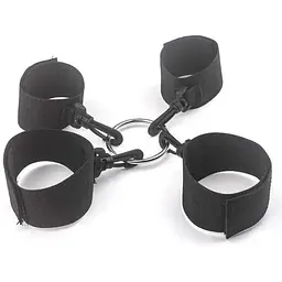 Фіксатори для рук і ніг BDSM-аксесуари для різних ігор Чорний K000380