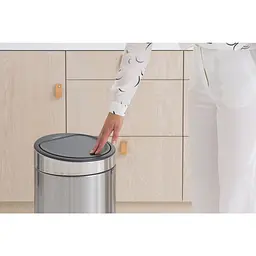Відро для сміття Brabantia Touch Bin сталеве 30 л (115462) - мініатюра 10