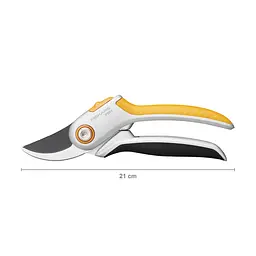 Секатор Fiskars Plus P531 Bypass до 24 мм, metal (1057168 - мініатюра 4